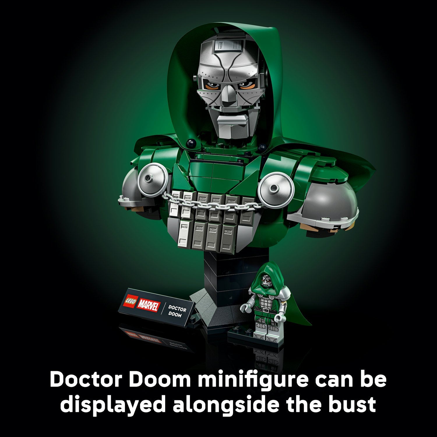 LEGO® ǀ Marvel Doctor Doom Bust Building Set 76345