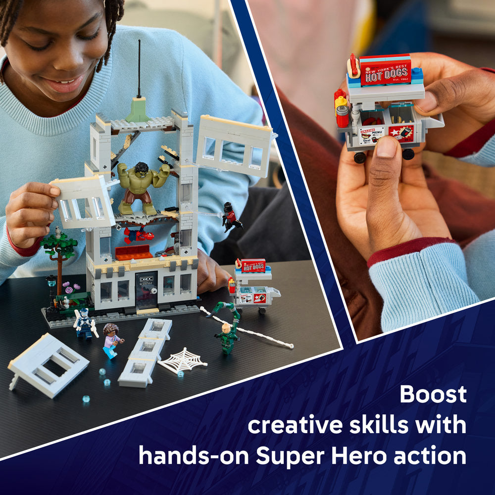 LEGO® ǀ Marvel Spider-Man vs. Hulk Epic Clash 76350