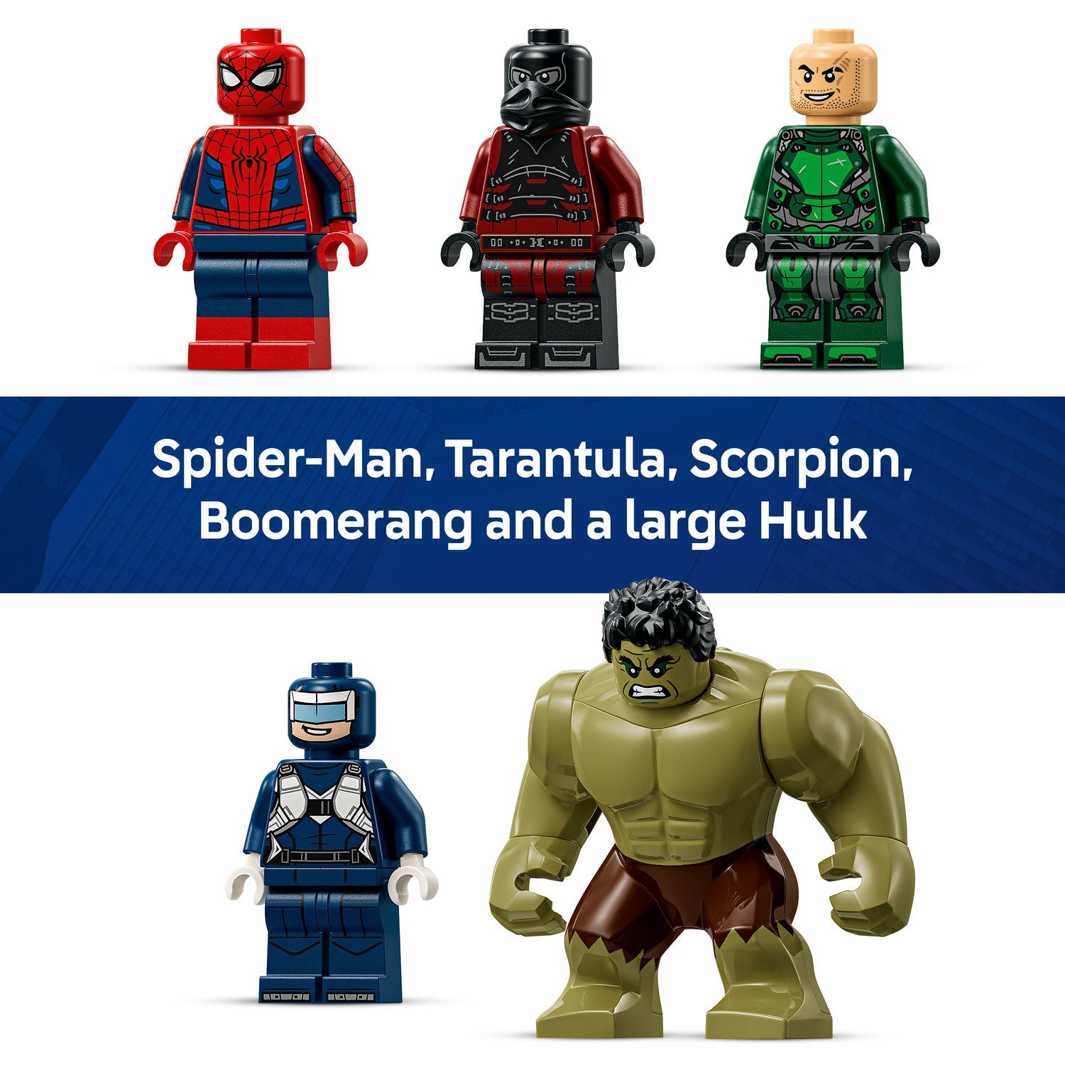 LEGO® ǀ Marvel Spider-Man vs. Hulk Epic Clash 76350