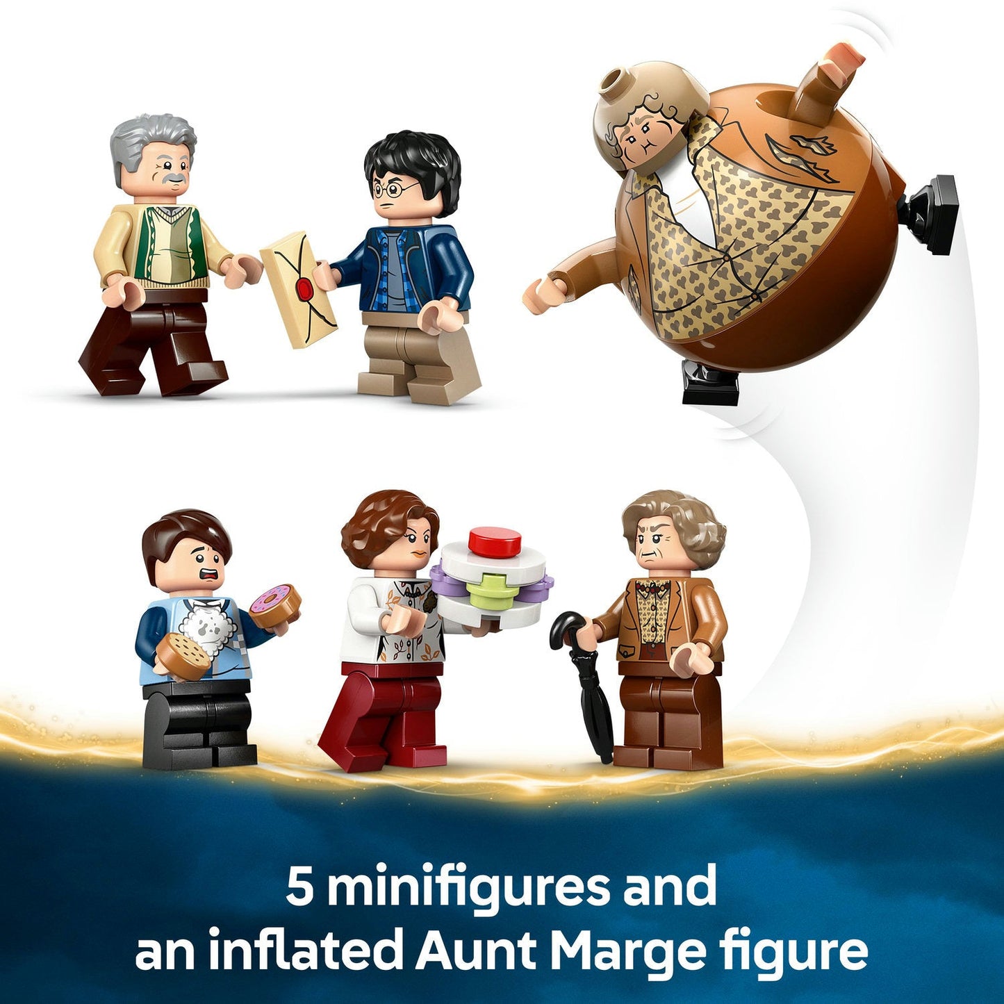LEGO® Harry Potter™ Privet Drive: Aunt Marge’s Visit, Buildable House 76451