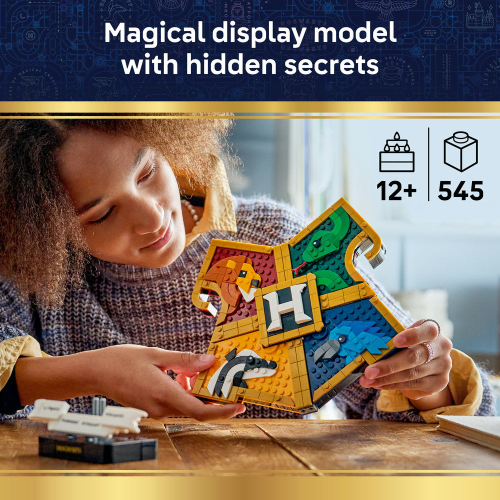 LEGO® Harry Potter™ Hogwarts™ House Crest Building Toy 76462