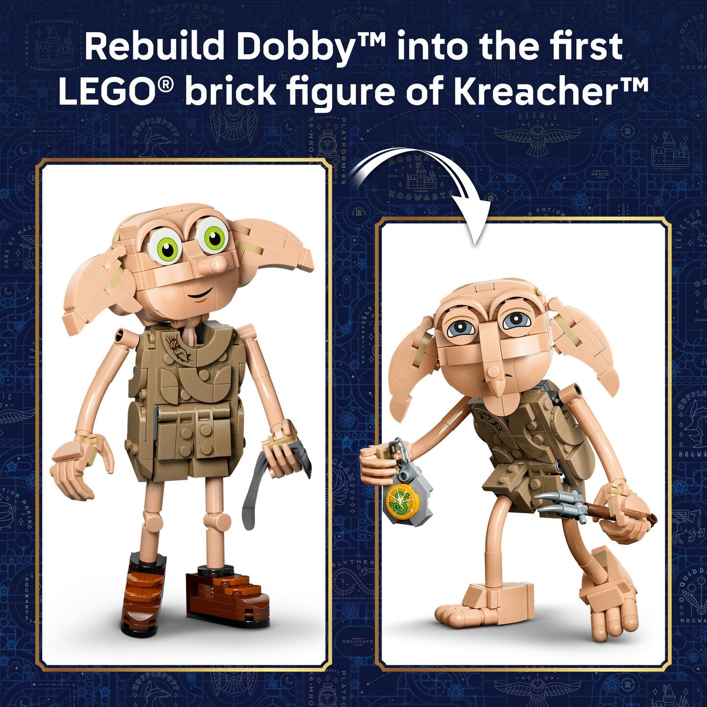 LEGO® Harry Potter™ Dobby™ the Free Elf Building Toy 76469
