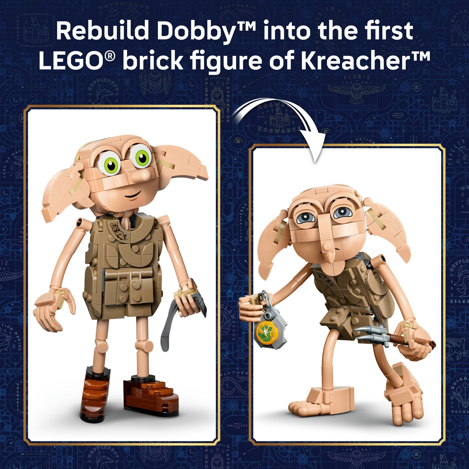 LEGO® Harry Potter™ Dobby™ the Free Elf Building Toy 76469
