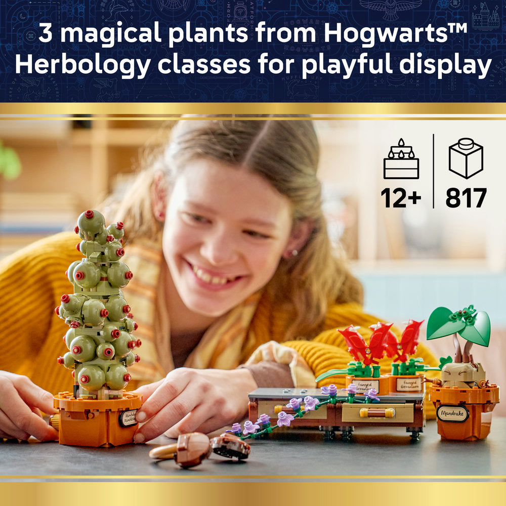 LEGO® Harry Potter™ Hogwarts™ Herbology Plants Set 76474