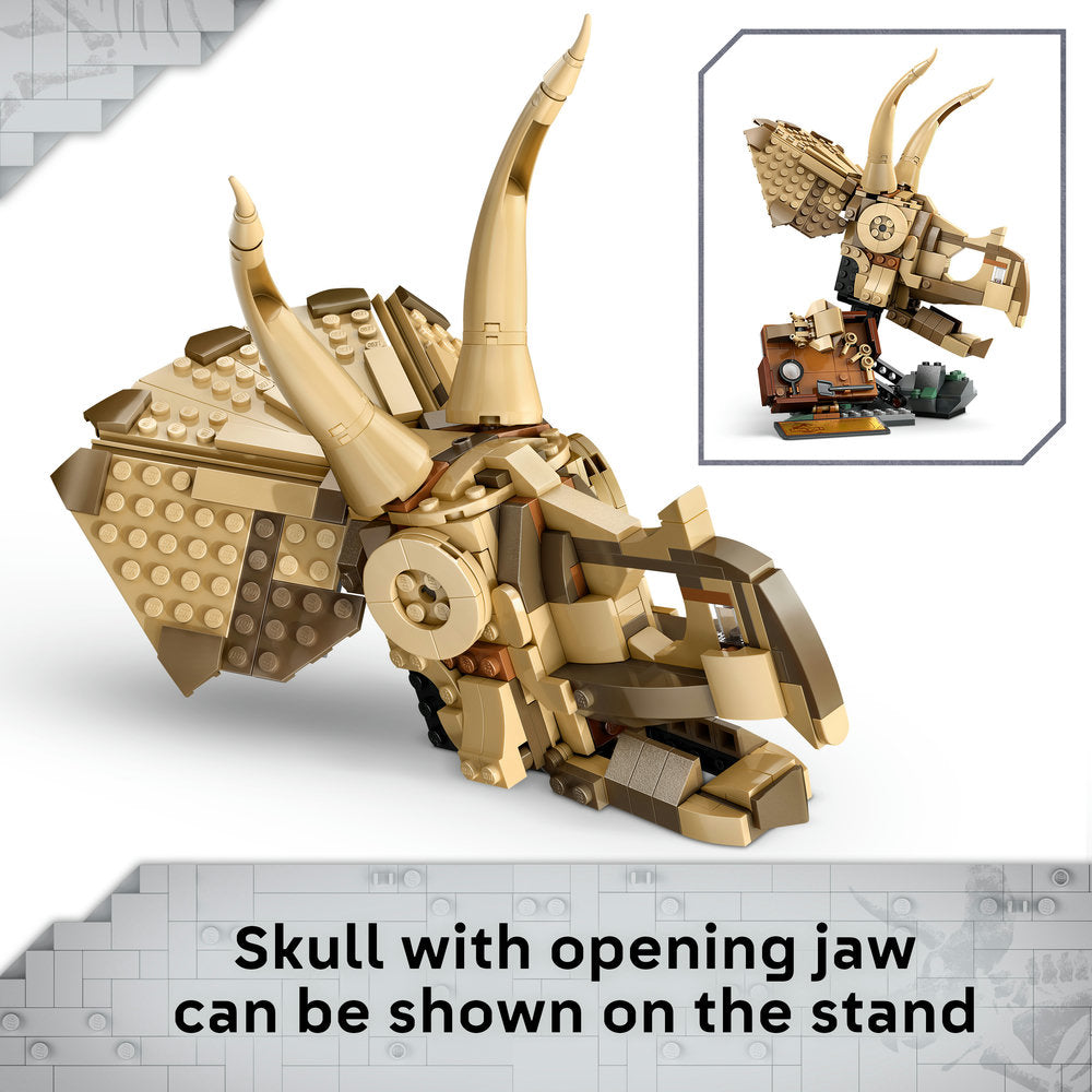 LEGO® Jurassic World Dinosaur Fossils: Triceratops Skull 76969