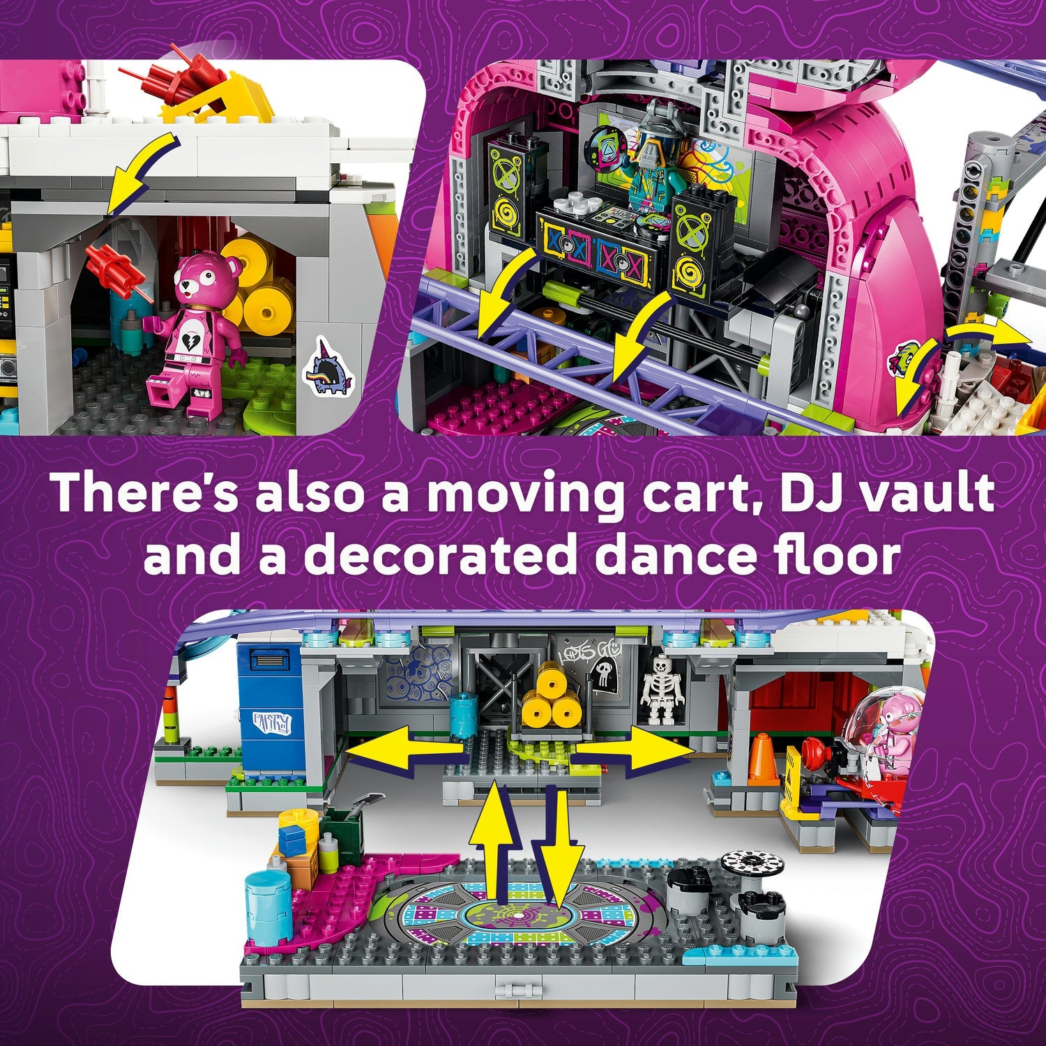 LEGO® Fortnite® Rave Cave Building Set 77082