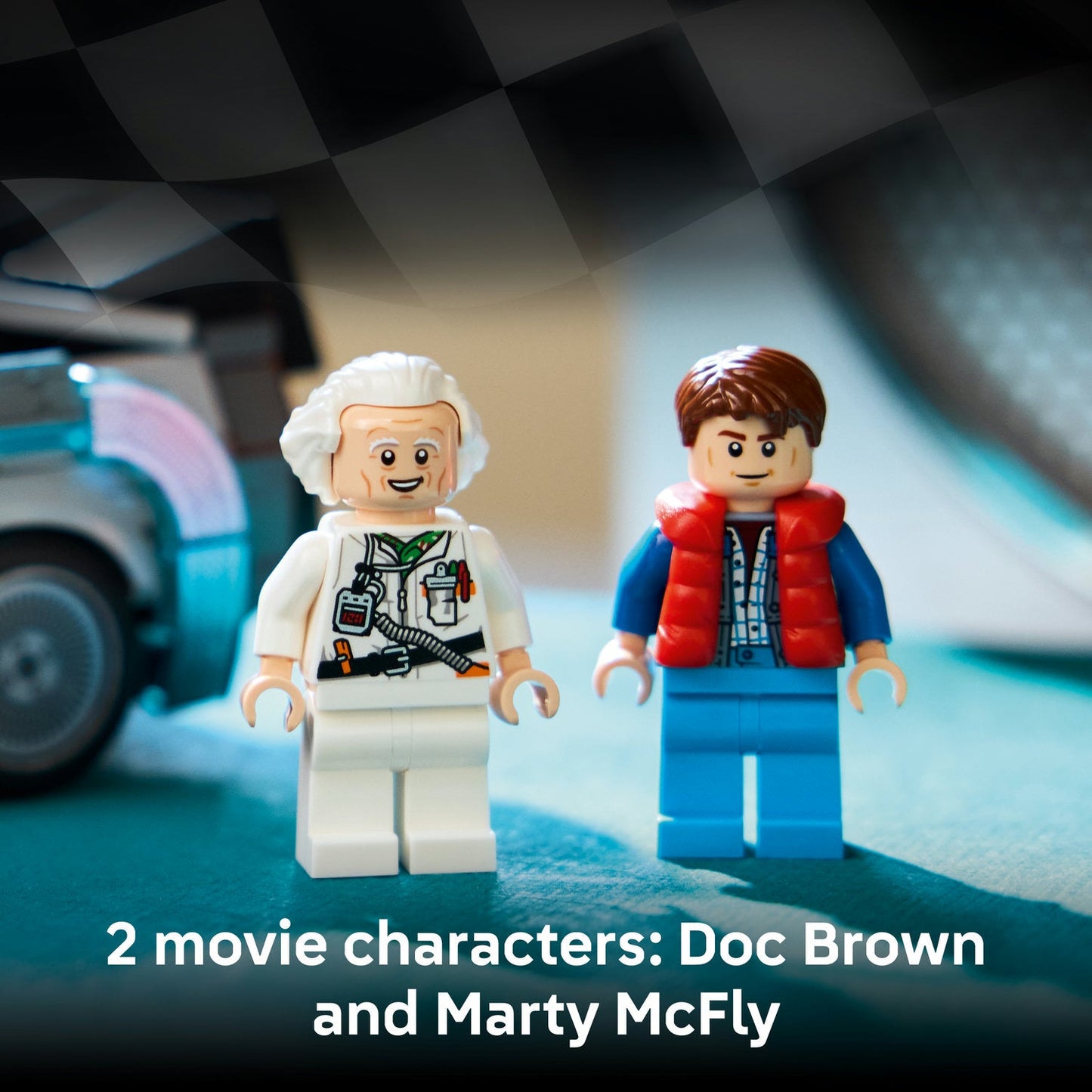 LEGO® Speed Champions Time Machine from Back to the Future 77256