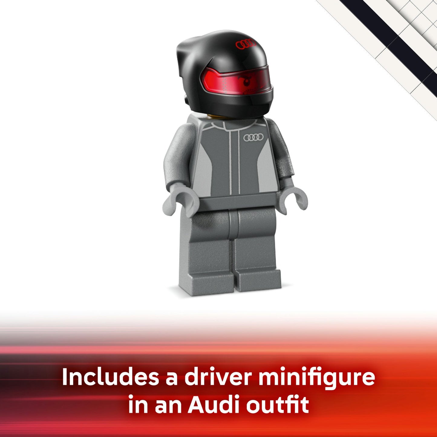 LEGO® Speed Champions Audi Revolut F1® Team R26 Race Car 77259