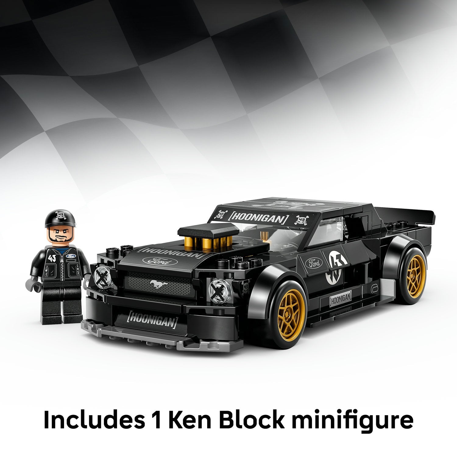 LEGO® Speed Champions Ken Block’s ’65 Ford Mustang Hoonicorn V1 77262