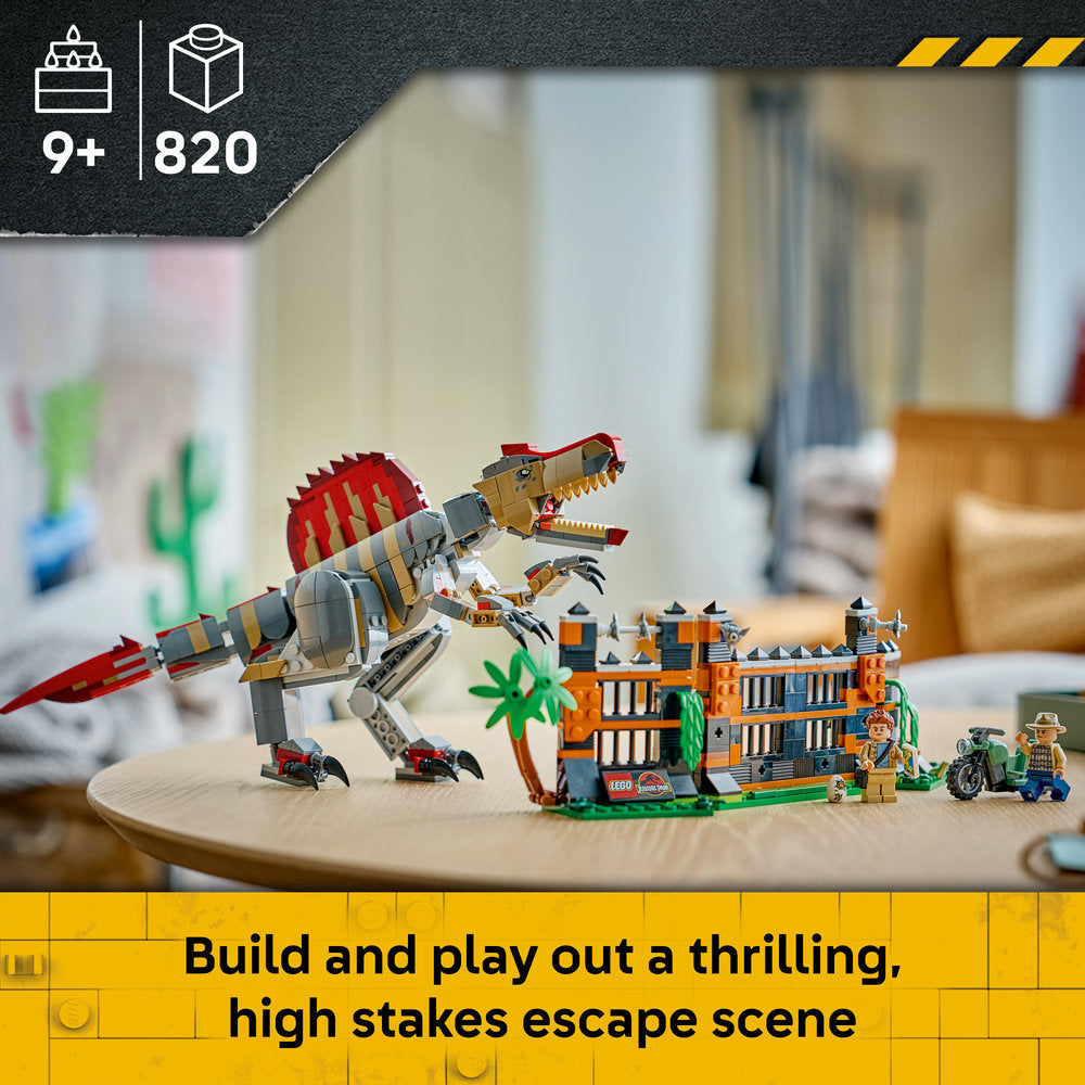 LEGO® Jurassic World Spinosaurus Dinosaur Escape Toy 77982