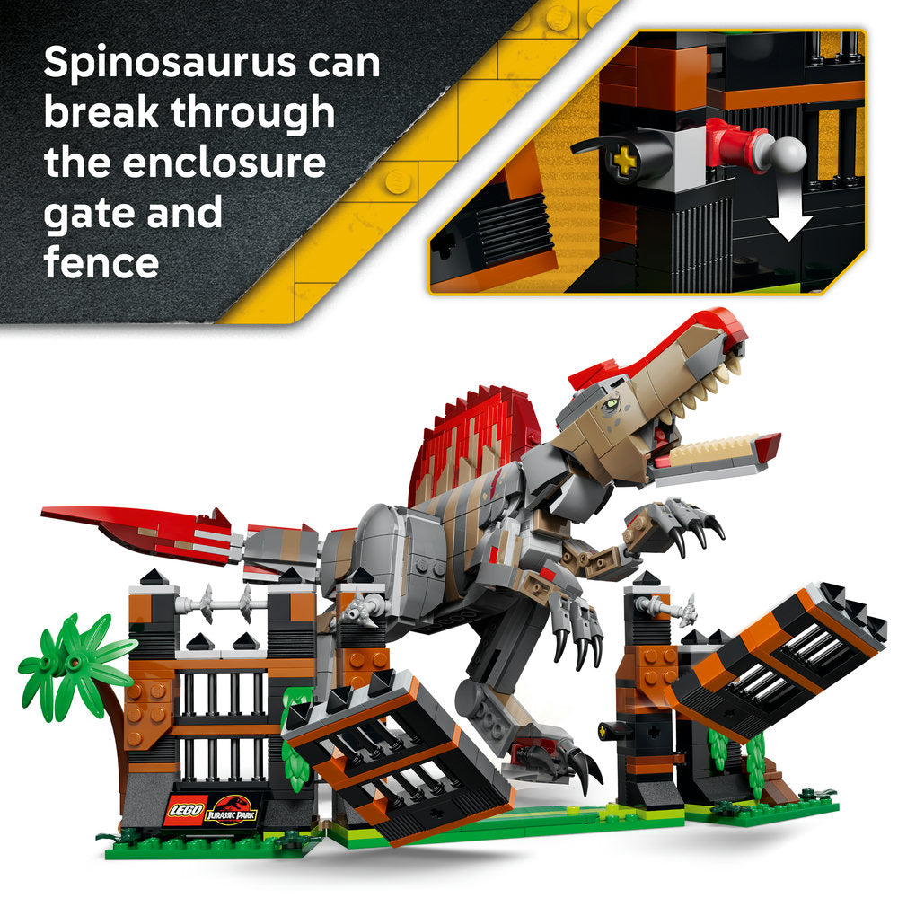 LEGO® Jurassic World Spinosaurus Dinosaur Escape Toy 77982