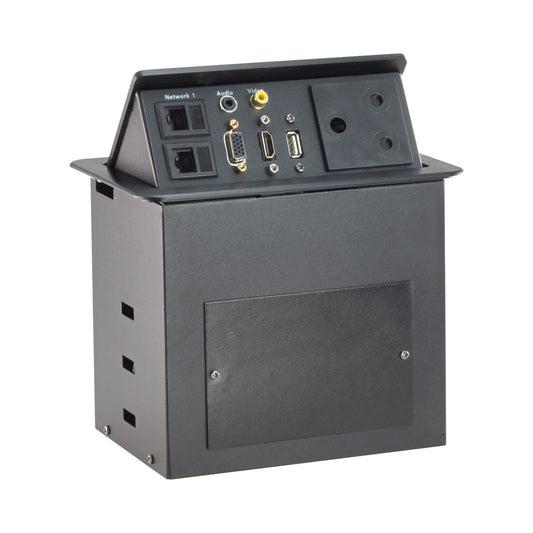 Popup (pwr,2xlan,1xusb,1x Aud,1x Vga,1x Vid,1x Hd) — Lucktech | Guards on Duty Shop