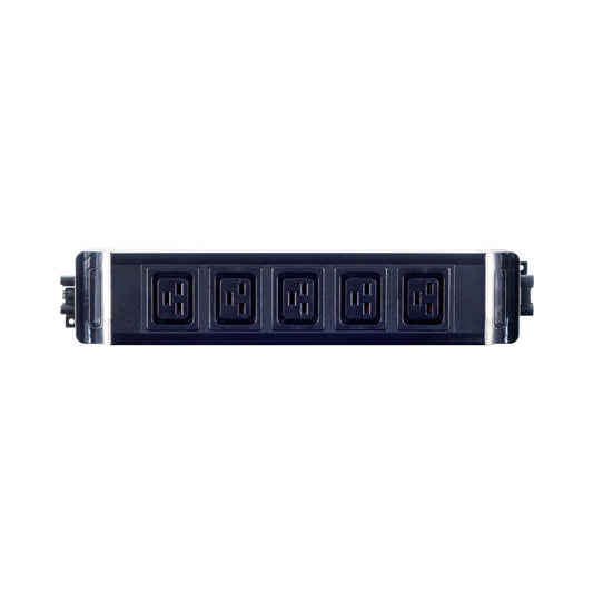 5-WAY IEC-19 PWR WITH GST18 F/M PLUG 16A,250V BLK*
