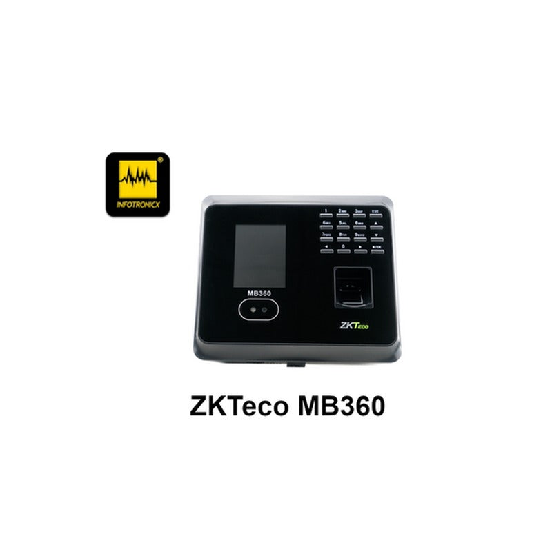 ZKTeco MB600/ID - ZKTeco MB600 Multi-Biometric Keypad Reader - Fingerprint & Face - WiFi