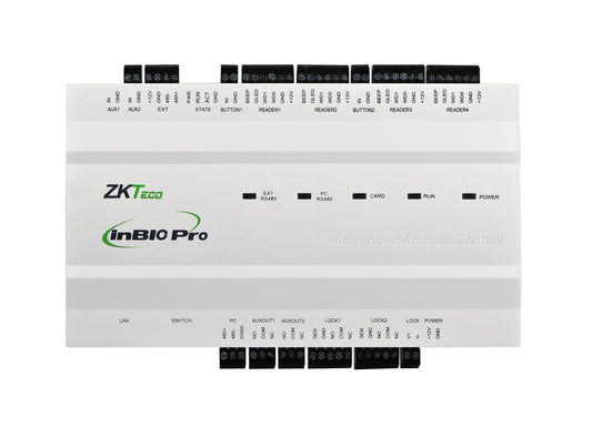 ZKTeco InBio160Pro Plus Door Controller - One Door - Green Label