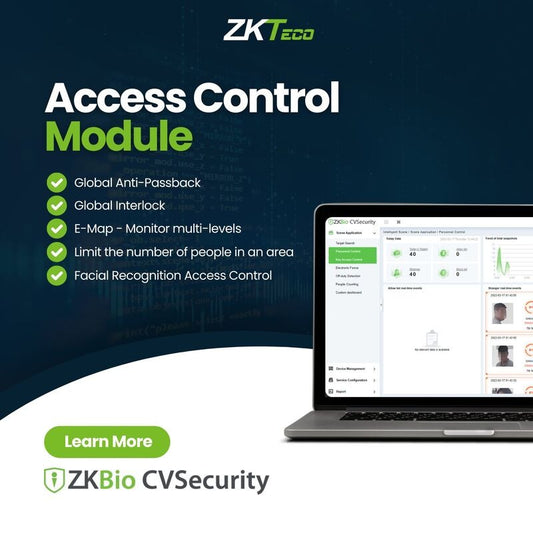 Bio CVSecurity Access Module - Upgrade - ZKTeco | Guards on Duty Shop South Africa