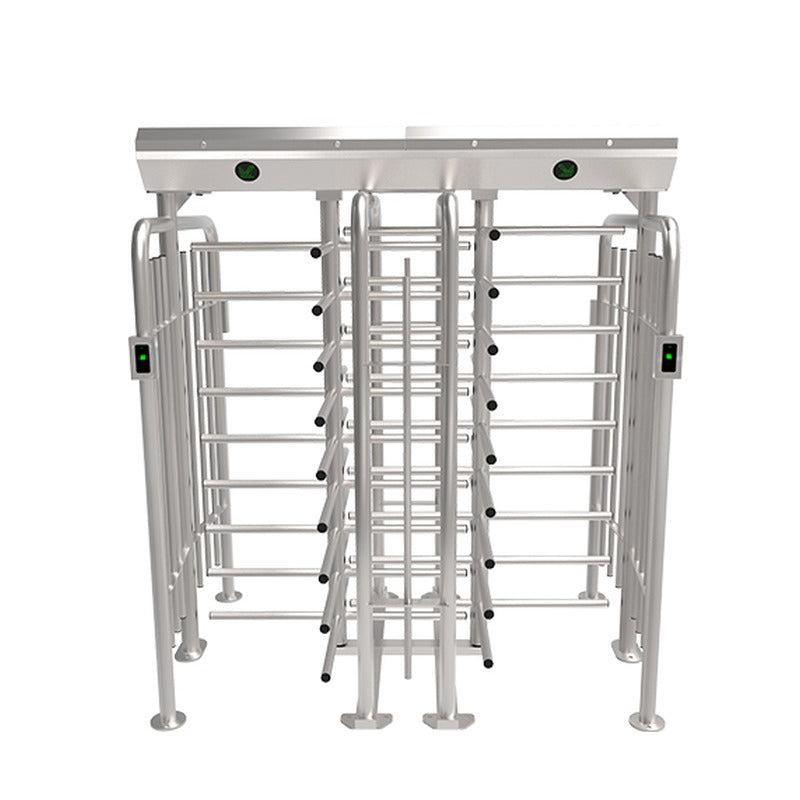 ZKTeco FHT2422D - ZKTeco FHT2422D Turnstile - Full Height - 4 Arm - Two Lane - FP & RF
