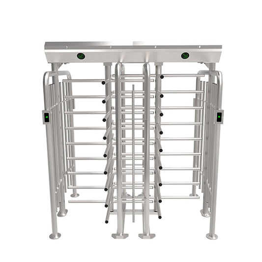 ZKTeco FHT2422D - ZKTeco FHT2422D Turnstile - Full Height - 4 Arm - Two Lane - FP & RF