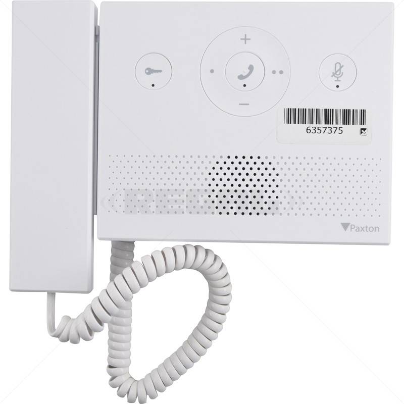 Paxton Entry - Audio Monitor with Handset