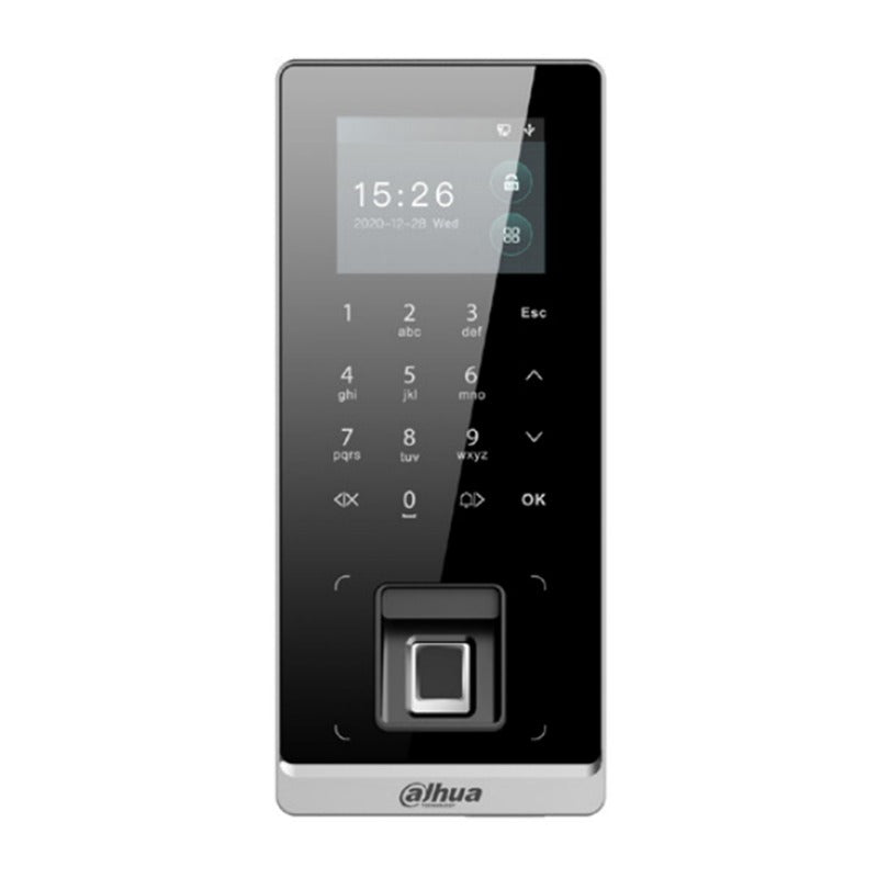 Dahua DHI-ASI2212H-W - Dahua Access Reader Biometric/Card/PinStandalone Indoor/Outdoor Mifare
