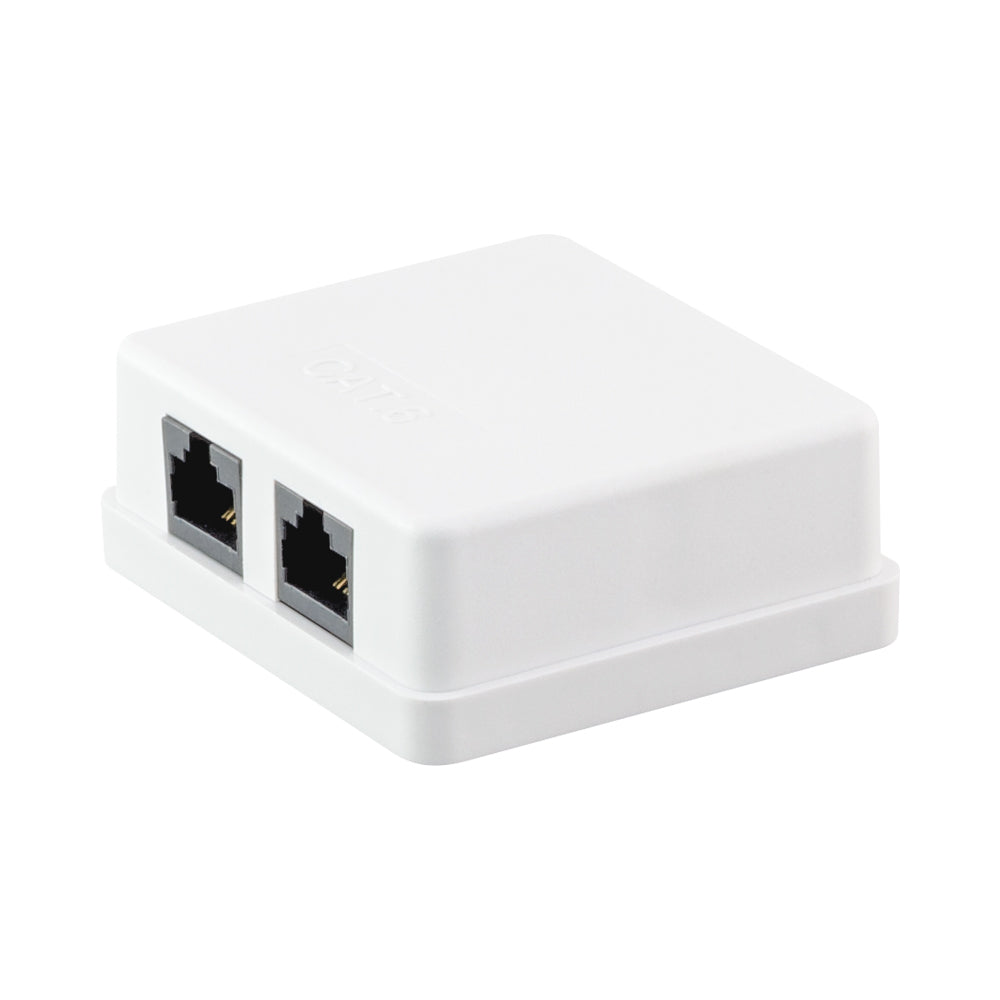 Double Cat6 Wallbox — LinkQnet | Guards on Duty Shop