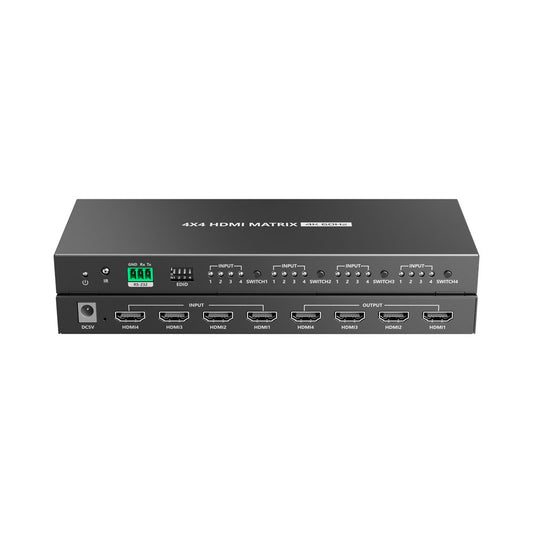 Lenkeng 4x4 Hdmi Matrix Switch with Rs232 (lkv424) — Lenkeng | Guards on Duty Shop
