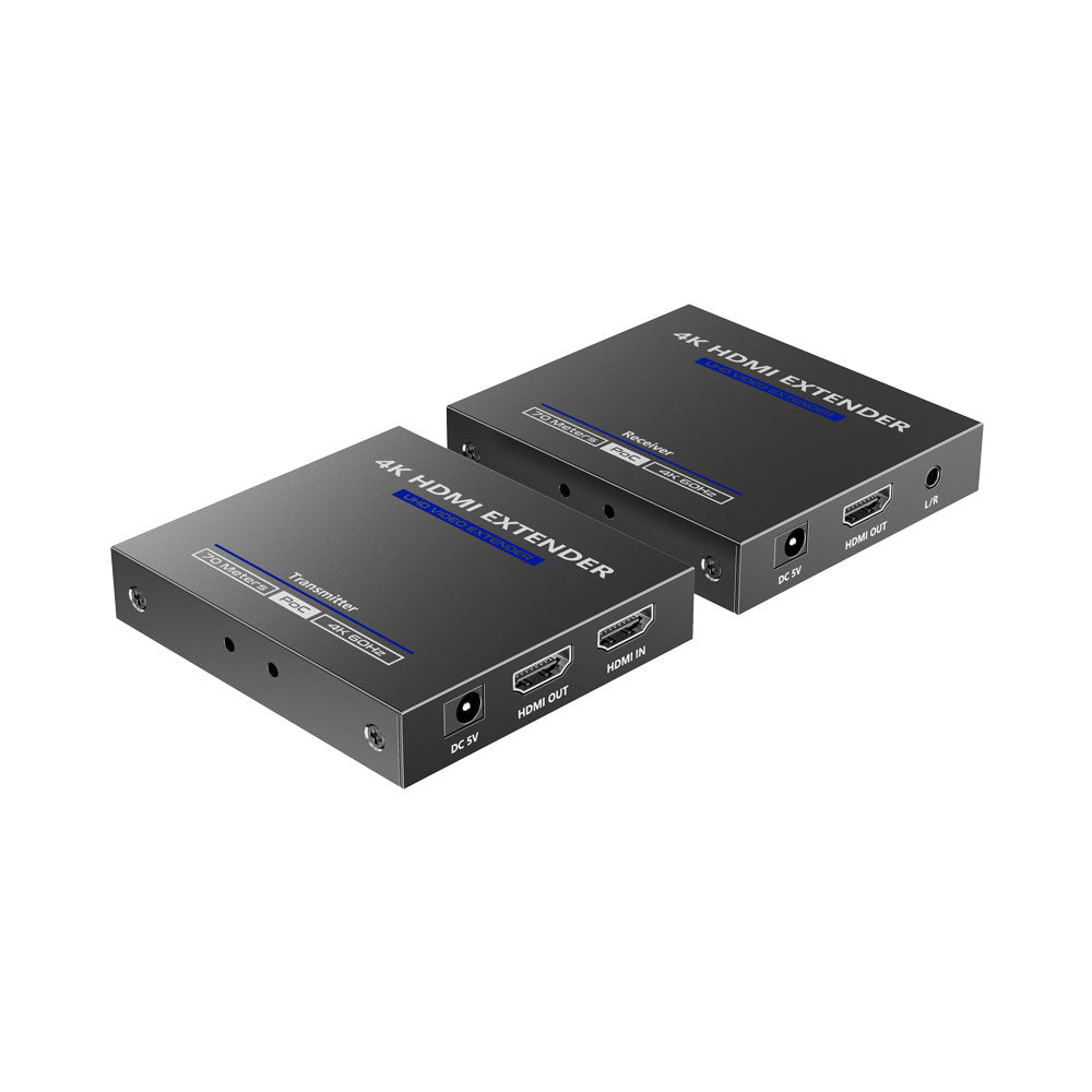 Lenkeng 70m Hdmi 2.0 Ext Over Cat6 - 3.5mm Audio — Lenkeng | Guards on Duty Shop