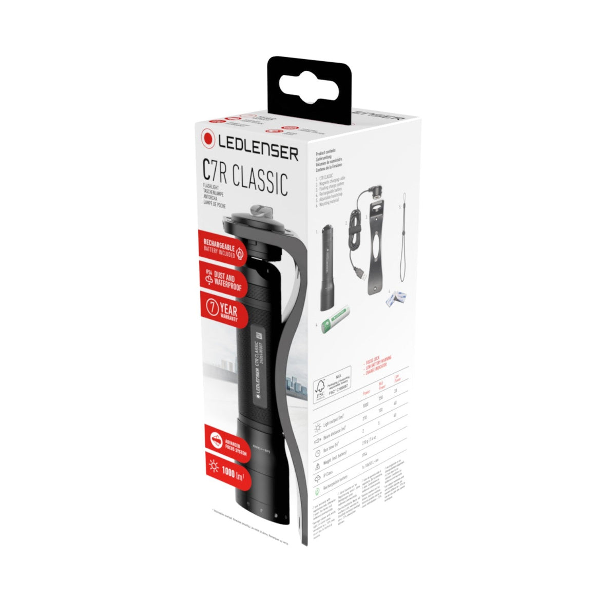 Ledlenser C7R Classic Torch