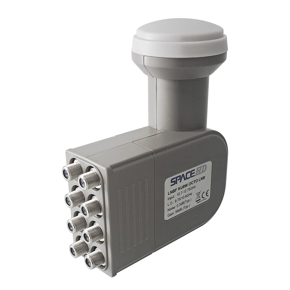 SpaceHD Universal Octo LNB KU Band 9,60GHz – LNBFKU8W