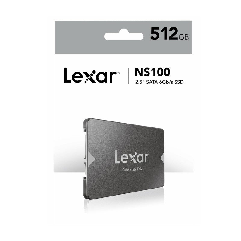 Lexar LNS100-512RB - LEXAR NS100 2.5" SATA SSD 512GB 6GB/S