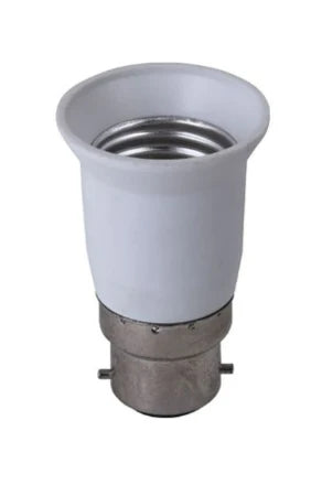 B22 To E27 Adaptor (12 Pack)