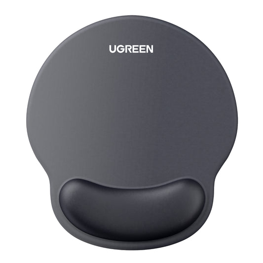 UGREEN LP668 Ergonomic Mousepad with Wrist Rest (220 x 245 mm) - Black - Guards On Duty Shop & Security Guards