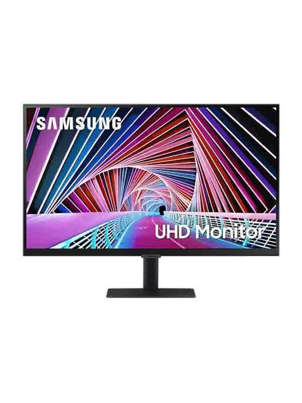 SAMSUNG FLAT 27" DISPLAY IPS RESPONSE: 5MS AR: 16:9 RESOLUTION: 1920X1080 RR: 75HZ HDMI, USB, HEADPHONE,D-SUB SPEAKER: NO POWER SUPPLY: BUILT-IN TILT: YES SWIVEL: NO PIVOT: NO HEIGHT ADJUST: NO VESA: YES ACCESSORIES: POWER SUPPLY CABLE WARRANTY: 3 YEAR CA - Guards On Duty Shop & Security Guards
