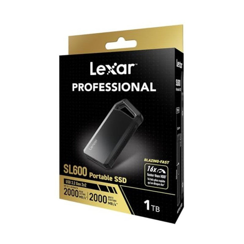 Lexar LSL400X002T-RNSNG - LEXAR SL400 EXT SSD 2TB TYPE-C SILVER