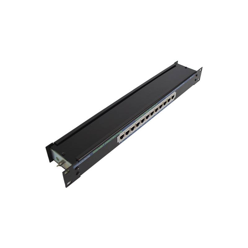 Clearline Surge Protector 12-CH Network Gigabit 10/100/1000Mbps