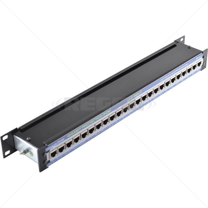 Clearline Surge Protector 24-CH Network Gigabit 10/100/1000Mbps PoE