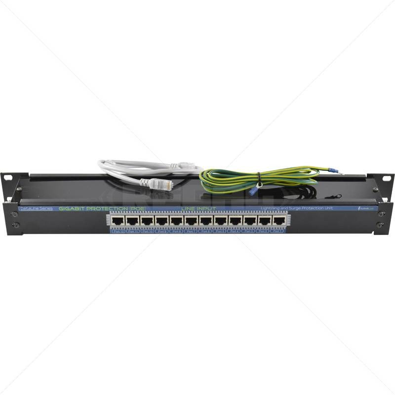 CL Surge Protect 12-CH Network GB PoE - Clearline | Guards on Duty Shop South Africa
