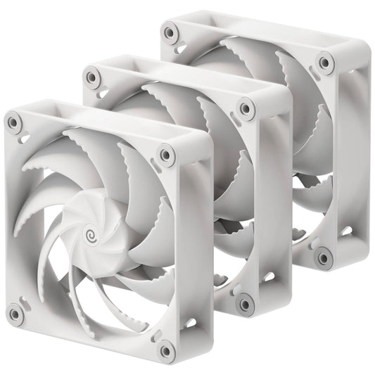 HAVN H12 120mm White Fan Triple pack.