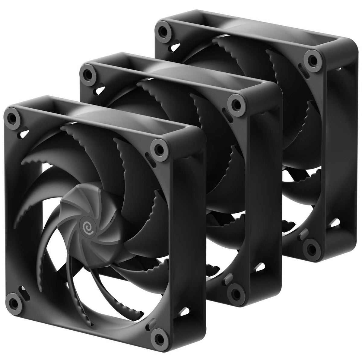 HAVN H12 120mm Black PWM Fan Triple pack.