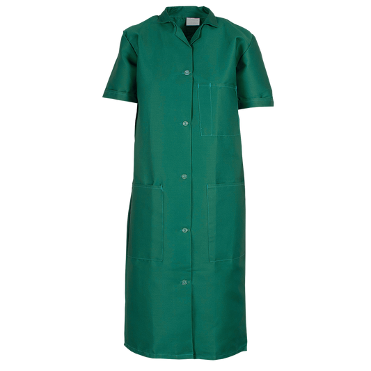 Pinnacle Ladies Canteen Coat Green Short Sleeve (S – 4XL) (Pack of 2)