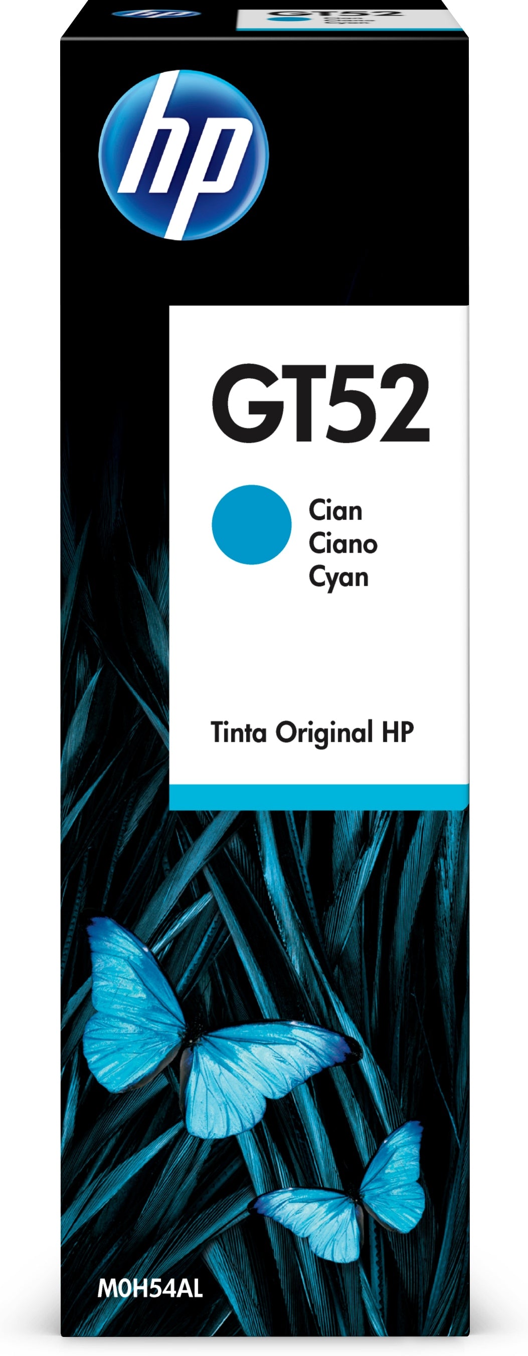 HP GT52 Cyan Original Ink Bottle - Guards On Duty Shop & Security Guards