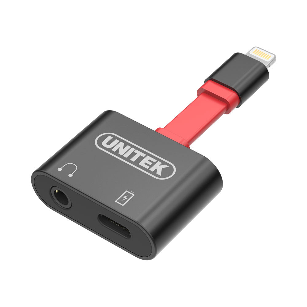 Unitek Lightning Splitter,headset & Charge(m1103a) — Unitek | Guards on Duty Shop