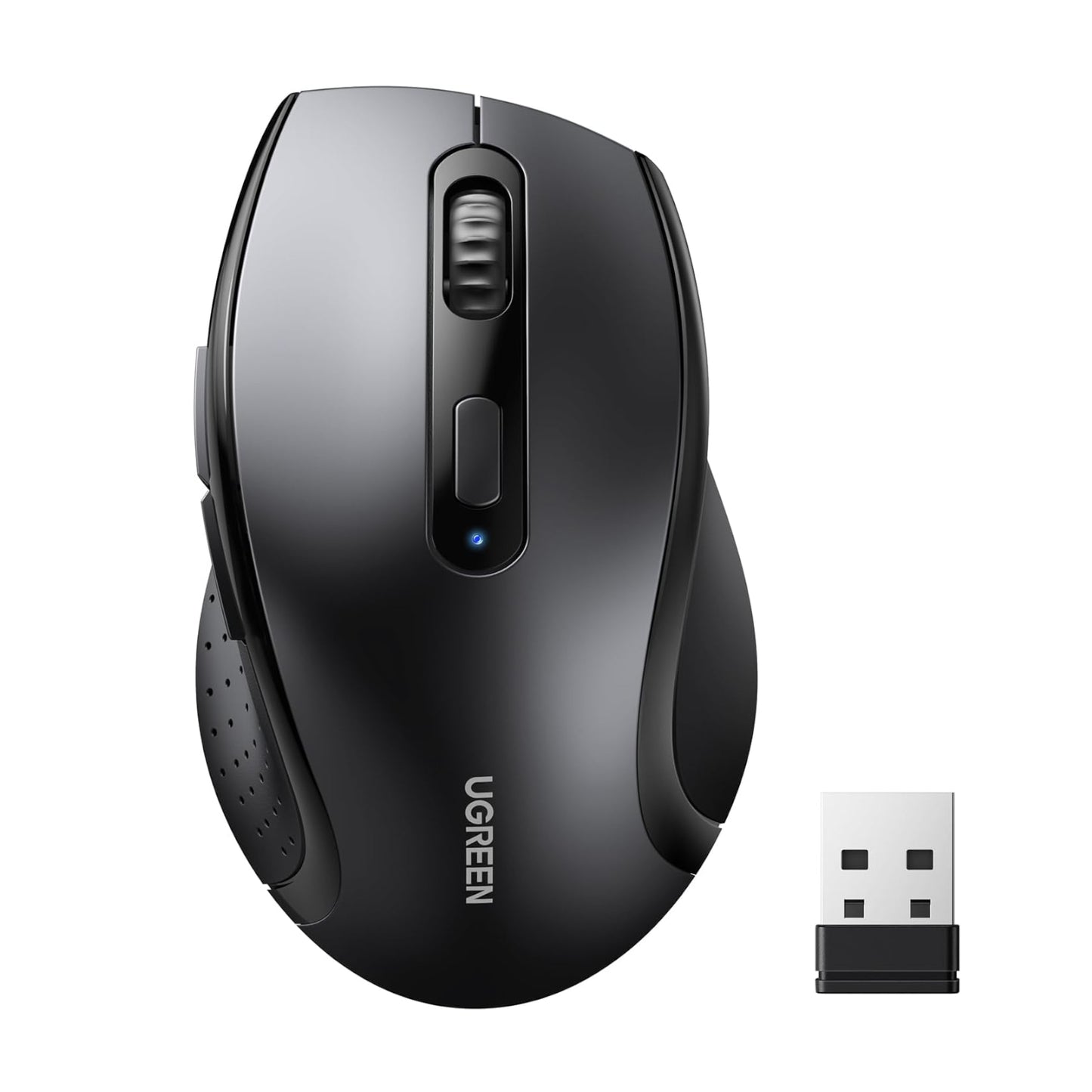 UGREEN M511 Ergonomic 2.4GHz Wireless Mouse - Black - Guards On Duty Shop & Security Guards