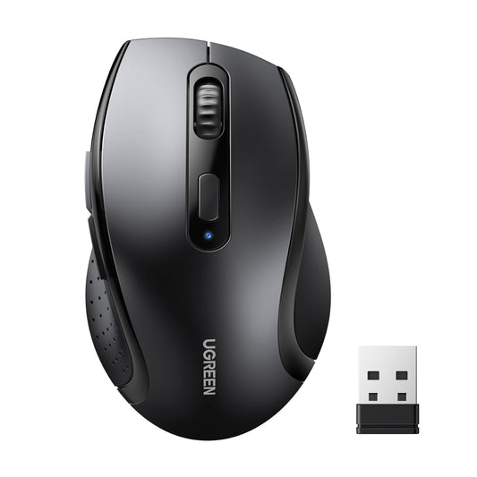 UGREEN M511 Ergonomic 2.4GHz Wireless Mouse - Black - Guards On Duty Shop & Security Guards