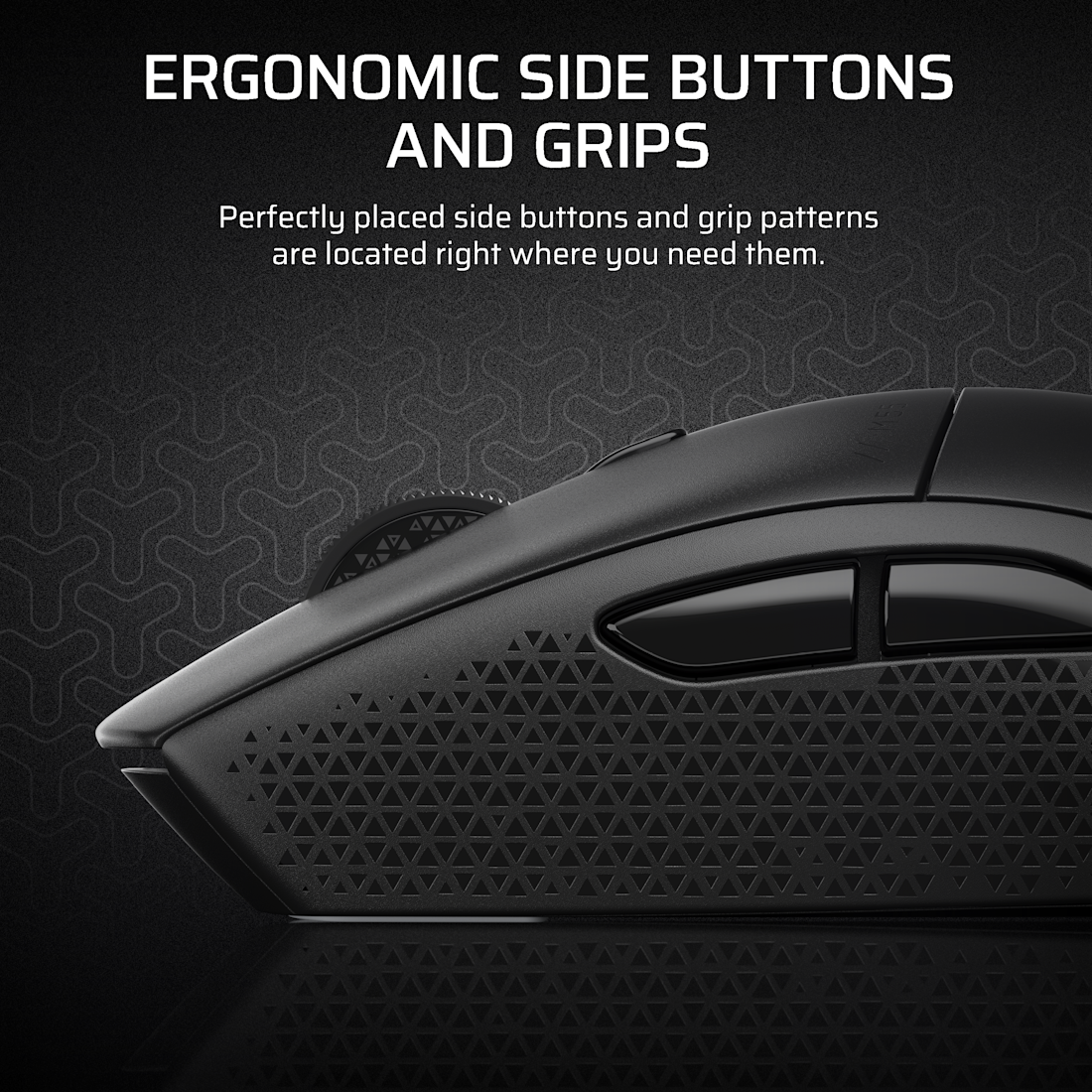 Corsair M55 Wireless Gaming Mouse; Wireless;16000 DPI; BLK cover;