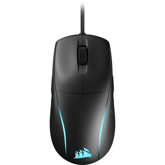 Corsair M75 Lightweight RGB Gaming Mouse; Black; 26000 DPI.