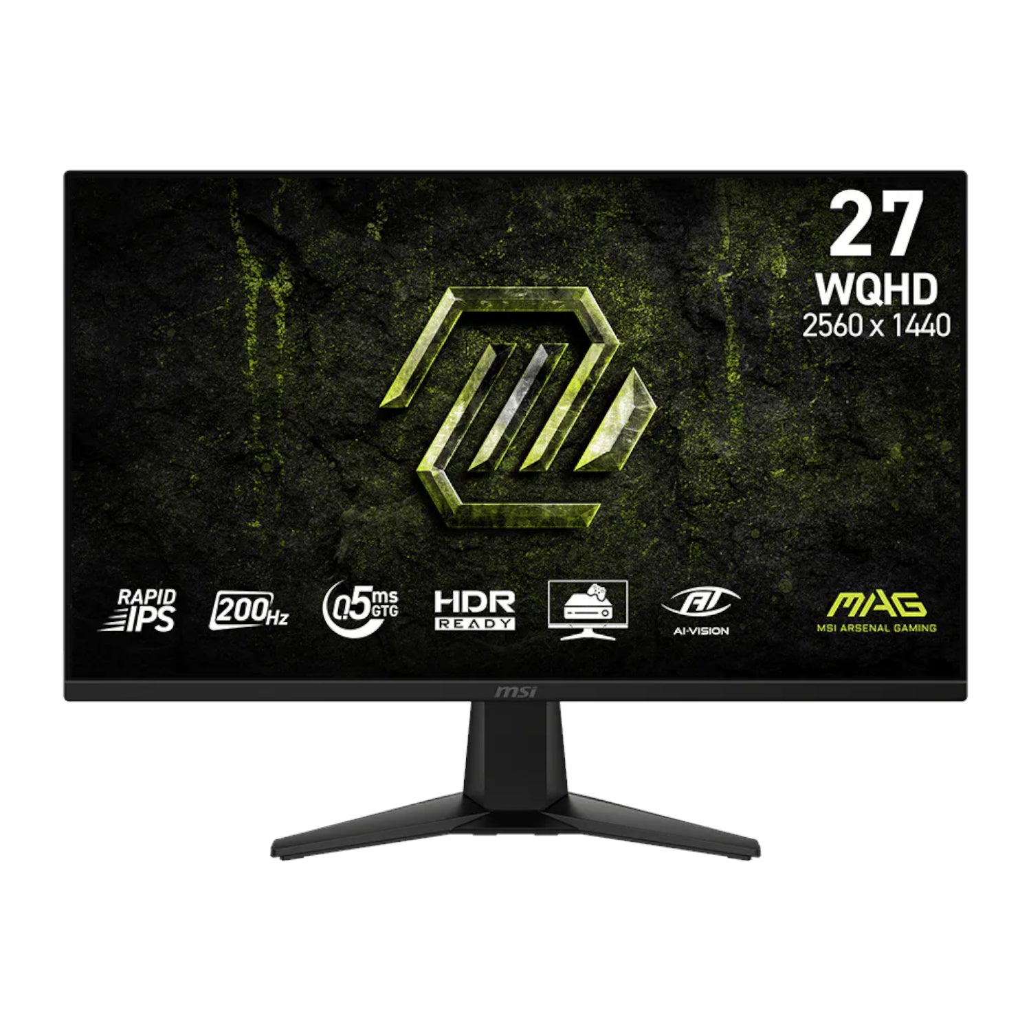 MSI MAG 275QF E20 27" WQHD 200Hz IPS Gaming Monitor - Guards On Duty Shop & Security Guards