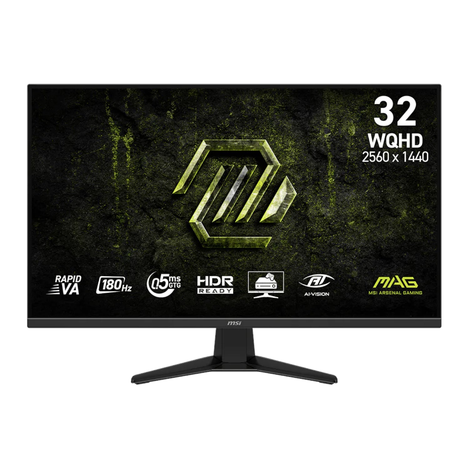 MSI MAG 325QF E18V 32" WQHD 180Hz VA Gaming Monitor - Guards On Duty Shop & Security Guards