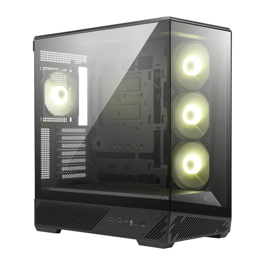 MSI MAG PANO 130R PZ ATX Gaming Chassis - Black - Guards On Duty Shop & Security Guards