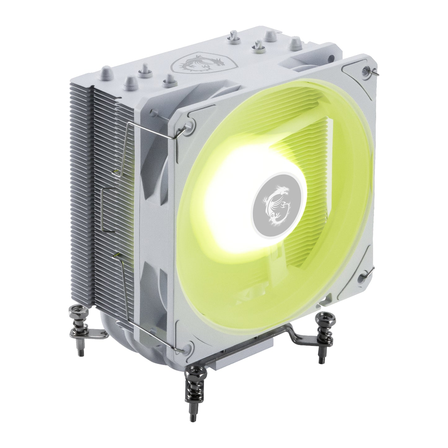 MSI MAG Corefrozr AA13 120mm CPU Air Cooler - White - Guards On Duty Shop & Security Guards